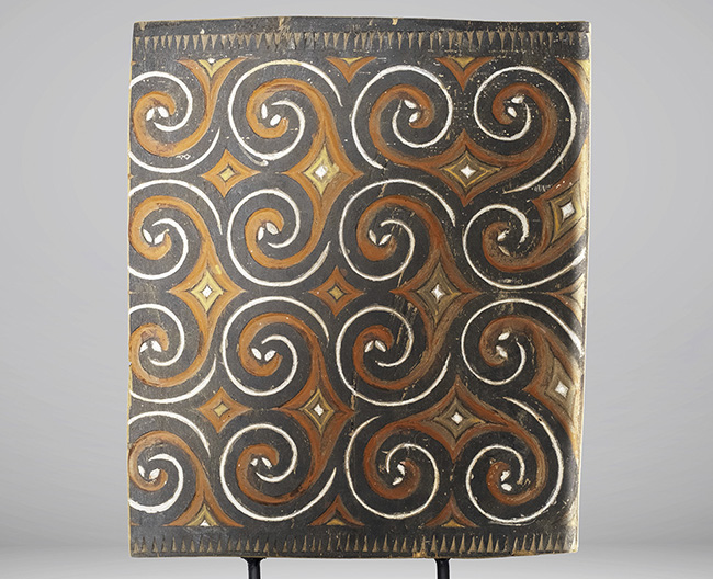 Pared de una casa funeraria