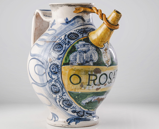 Botijo para contener medicamentos