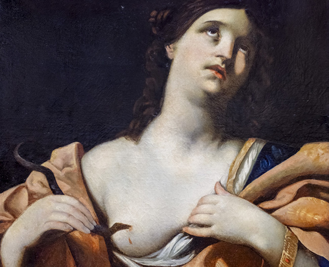 El suicidio de Cleopatra