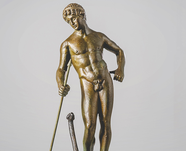 Escultura del Esculapio de Pollença